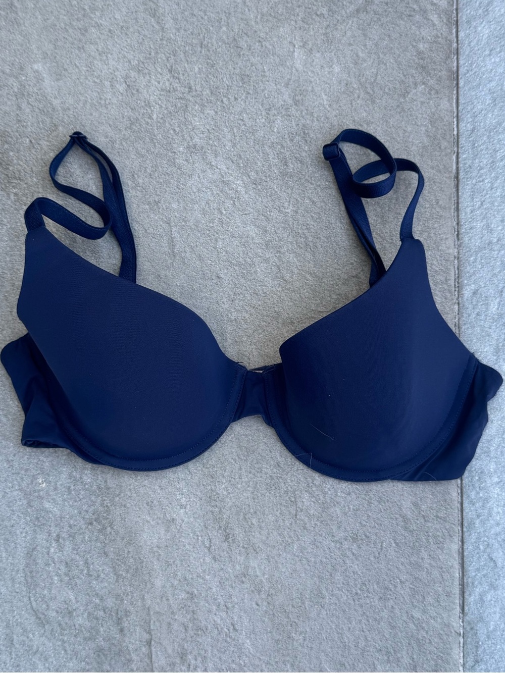 Victoria’s Secret Uplift Semi Demi Navy Bra — 32C